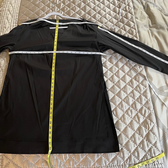 WORTH {L} Top Tunic Black 🆕 Long-Sleeved - Picture 11 of 16